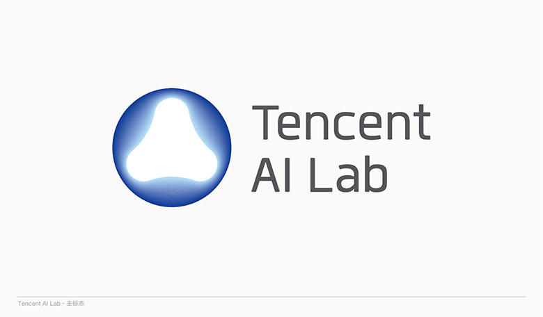 腾讯人工智能(AI Lab)标志，腾讯人工智能(AI Lab)LOGO，人工智能品牌形象设计