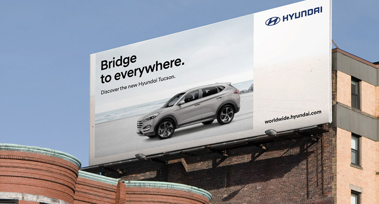 现代汽车LOGO，现代汽车标志，现代汽车品牌设计，汽车品牌标志