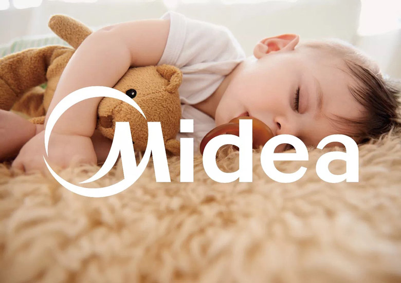 美的标志，美的LOGO，美的品牌形象设计，深圳VI设计，深圳LOGO设计