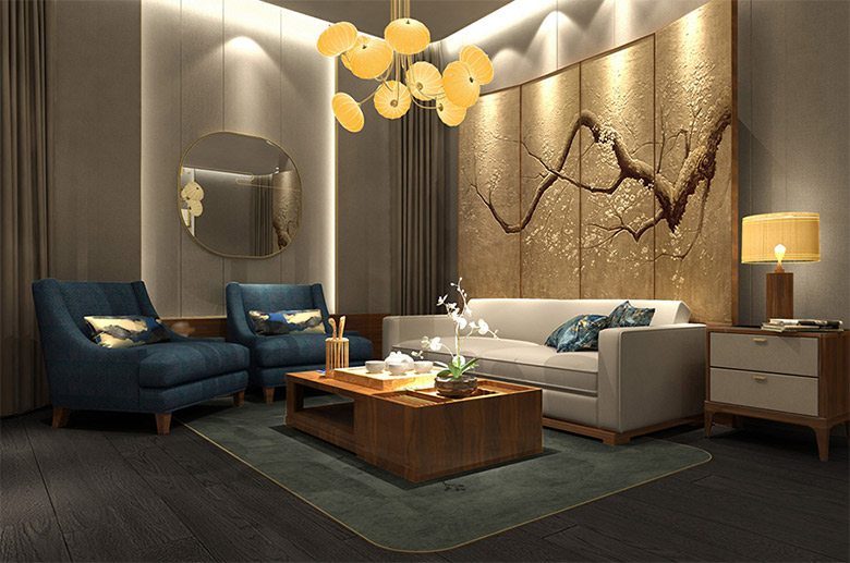 老庙黄金标志，老庙黄金LOGO，老庙黄金店面设计，老庙黄金品牌形象设计，黄金珠宝品牌设计