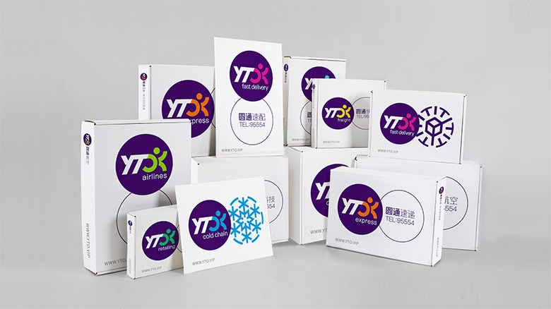 圆通速递标志，圆通速递LOGO，圆通速递品牌形象，速递品牌设计，快递品牌设计