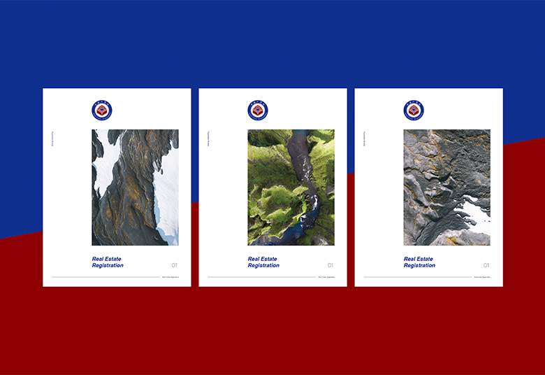 全国不动产登记标志，全国不动产登记LOGO，全国不动产登记品牌设计