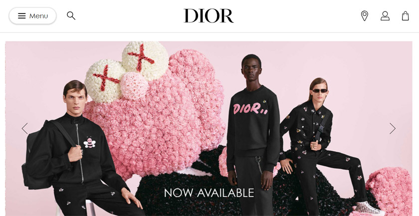 迪奥Dior LOGO设计,迪奥Dior标志设计，迪奥Dior品牌形象设计，奢侈品品牌设计