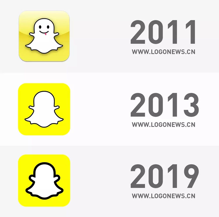 Snapchat,LOGO,设计