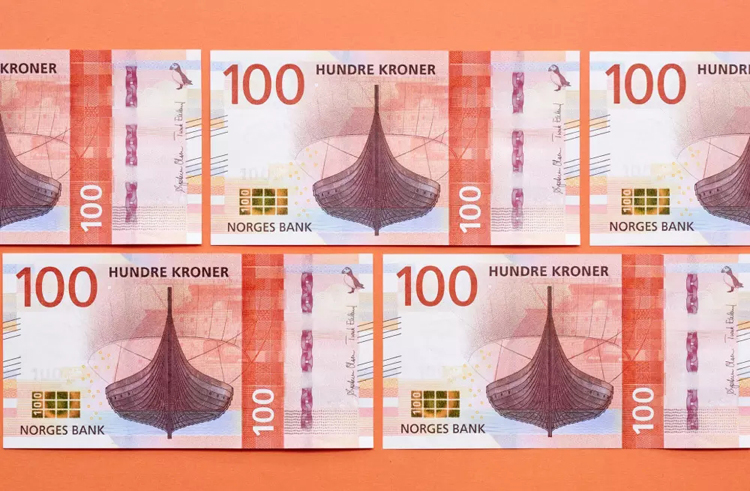 挪威,纸币,设计,创意