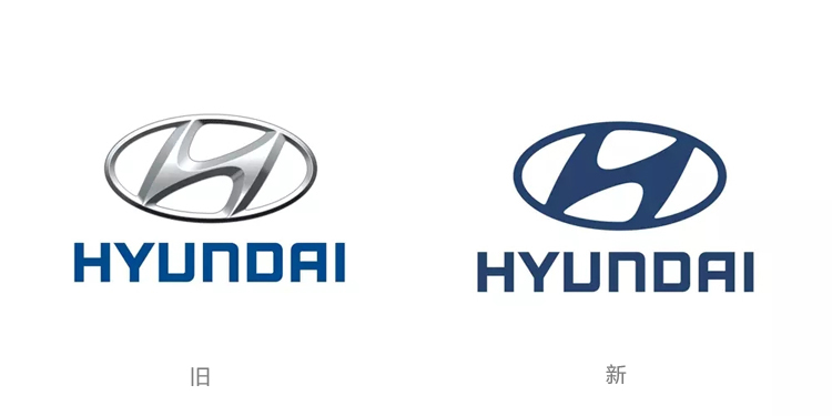 北京现代,扁平化,标志,字标,设计,汽车