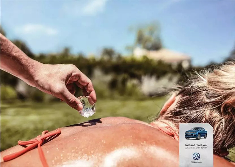  平面设计,创意,广告,通感,大众,汽车