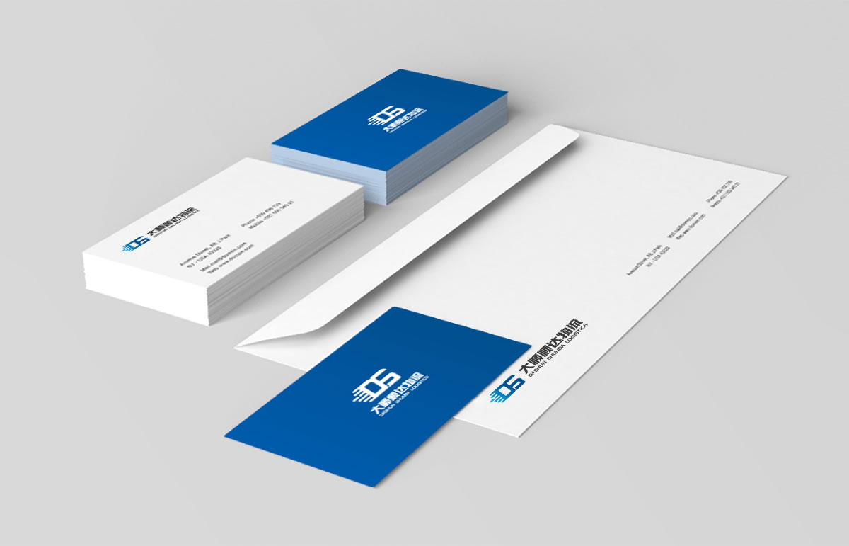 大顺物流品牌形象设计,大顺物流标志设计,大顺物流画册设计