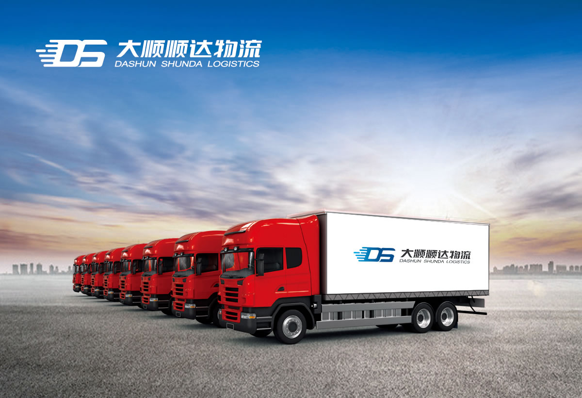 大顺物流品牌形象设计,大顺物流标志设计,大顺物流画册设计