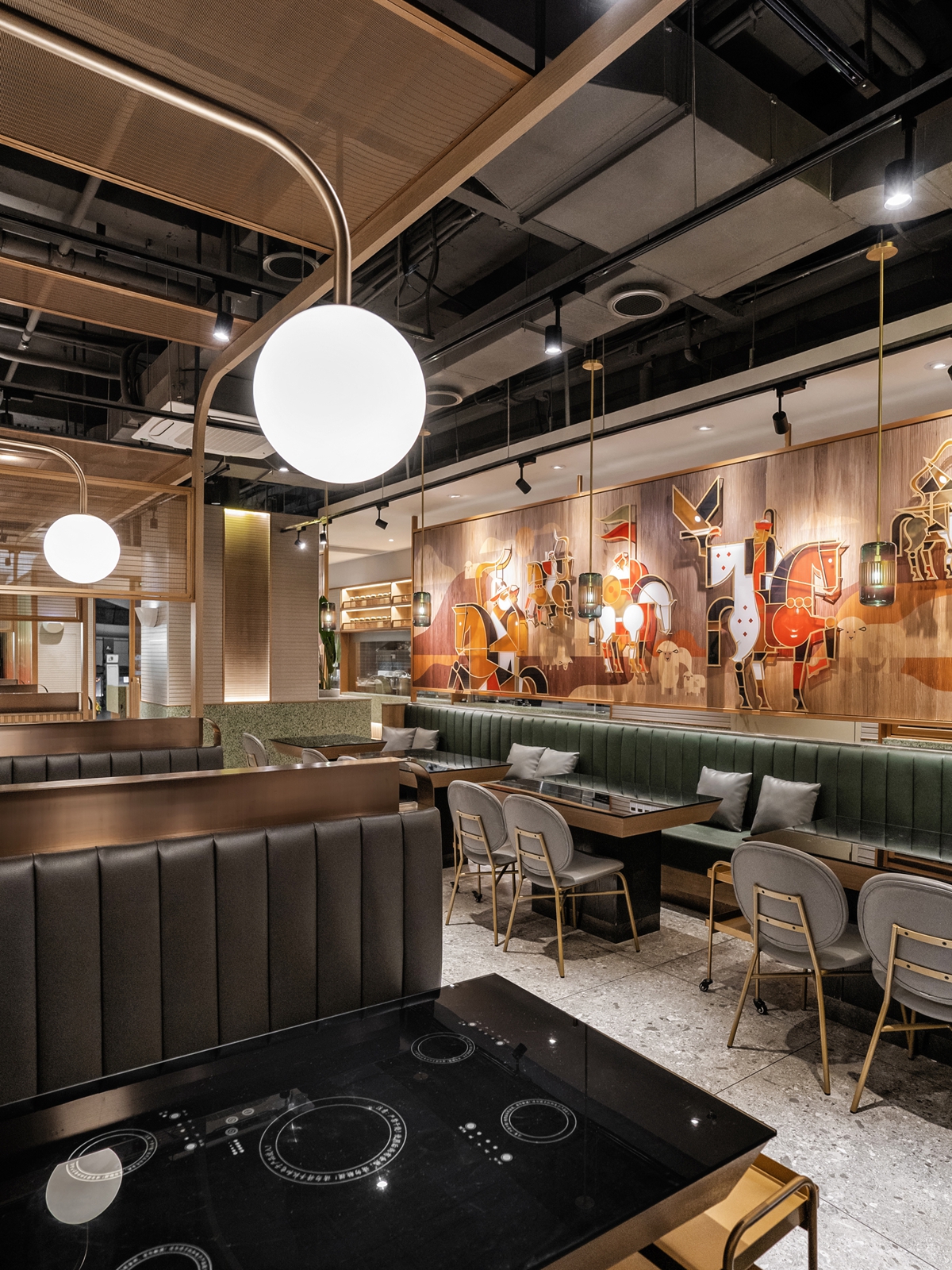 小肥羊餐厅店面设计,小肥羊餐厅空间设计,小肥羊餐厅SI设计,餐厅品牌形象设计