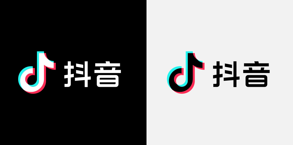 抖音LOGO,抖音标志,抖音品牌设计,短视频品牌LOGO,短视频标志