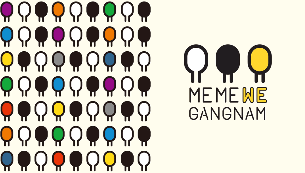 韩国首尔江南区（Gangnam）LOGO,韩国首尔江南区（Gangnam）标志,城市品牌LOGO,城市标志