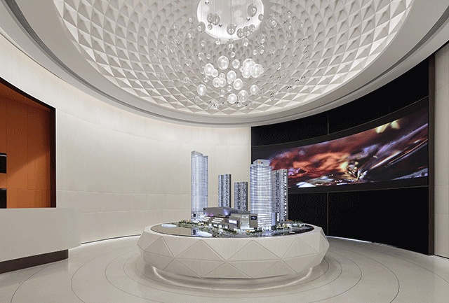 武汉华润万象城商业中心空间设计,武汉华润万象城商业中心SI设计,商业空间设计,展厅设计