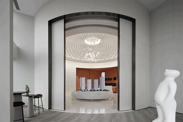 武汉华润万象城商业中心空间设计,武汉华润万象城商业中心SI设计,商业空间设计,展厅设计