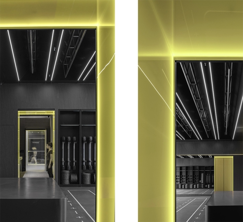 侨城至臻会所热炼健身空间设计,侨城至臻会所热炼健身SI设计,侨城至臻会所热炼健身商业空间设计