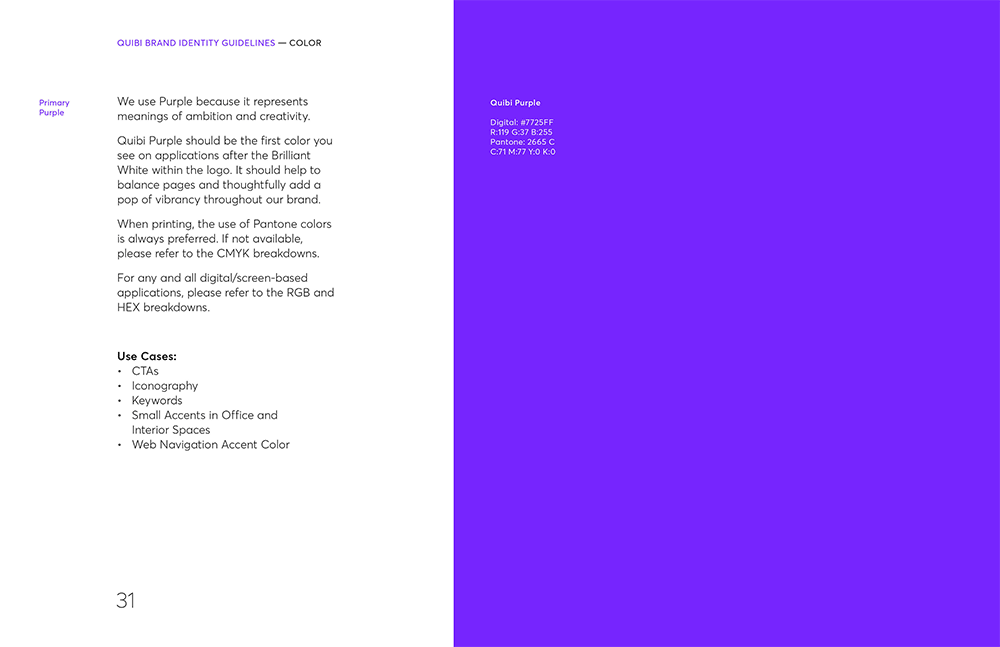 Quibi移动短视频平台LOGO,Quibi移动短视频平台标志,短视频品牌设计